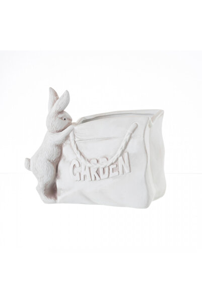 casa rosa Ceramic Vase Rabbit Shape Beige Color 15*15 CM