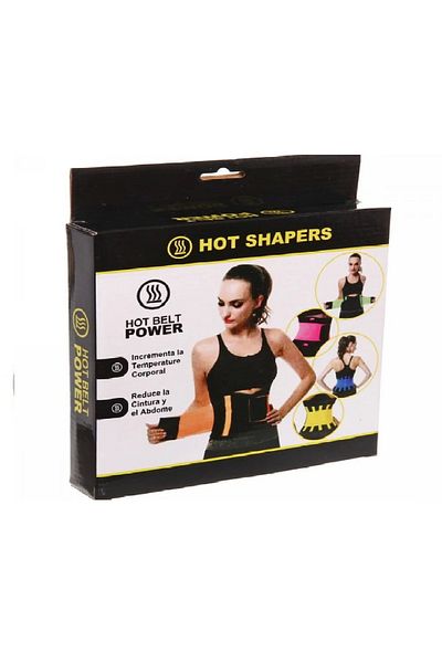 Generic HOT SHAPERS حزام تدريب الخصر للنساء - حزام ساونا للتنحيف والخصر وحزام للبطن والتعرق متعدد الألوان
