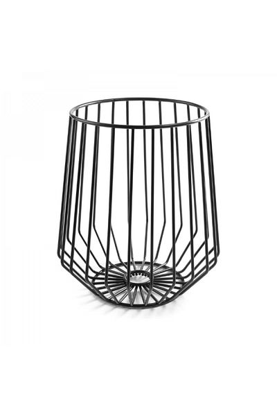 Lacor Steel fruit basket, 23.4x25.4 cm
