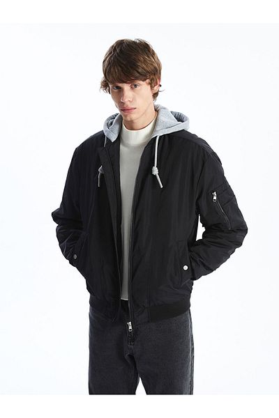 LC Waikiki Ανδρικό χοντρό παλτό XSIDE Standard Mold Hooded