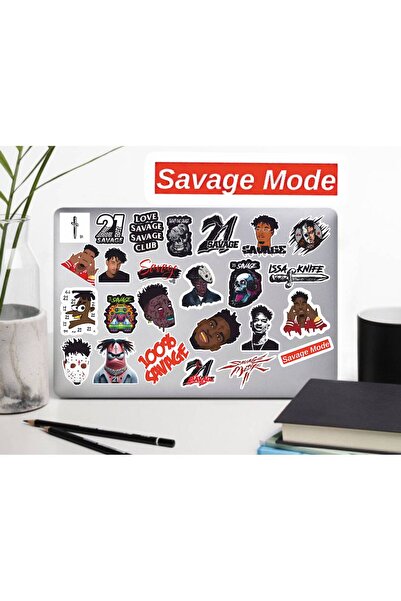 hediyenebak 21 set naljepnica Savage | Laptop Agenda Notebook Tablet Telefon ...