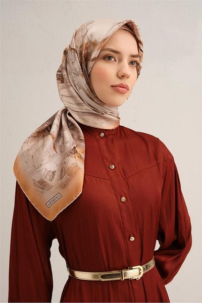 Armine 2025 Ά άνοιξη Καλοκαίρι Sura Silk Scarf 9326D
