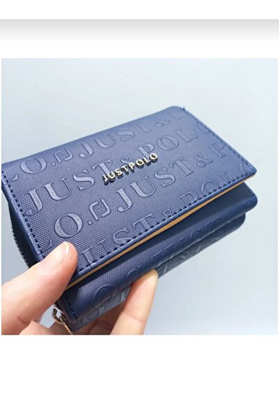 Just Polo Text Printed Medium Folding Magnet Women Wallet Justpolo Tyc07Et01