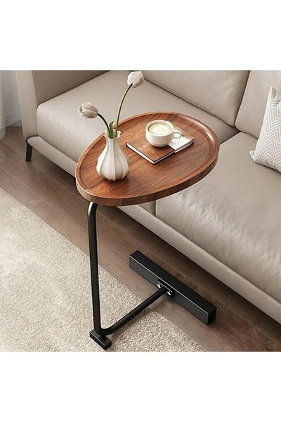 Allin Service table, Scandinavian table, wooden table, bed table, small table, coffee table, modern table,