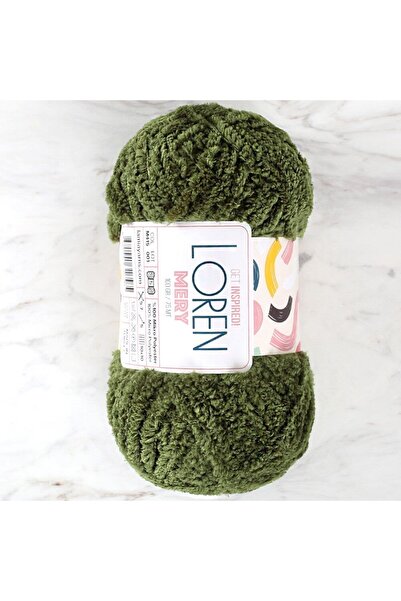 N&M STORE Loren Mery Green Hand Knitting Lanyard - M415