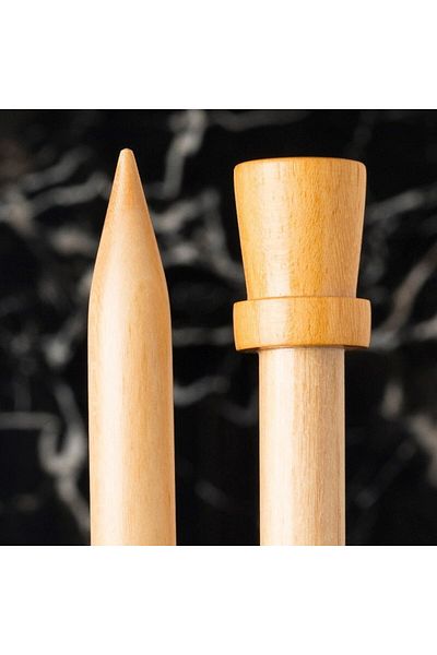 SAVA HOME COLLECTİON La Mia Whitewood 10 mm 36 cm Ξύλινο Πλεκτό Καρφί