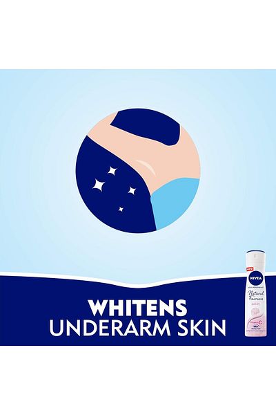 NIVEA بخاخ مضاد للتعرق من Natural Fairness للنساء 150 مل × 3