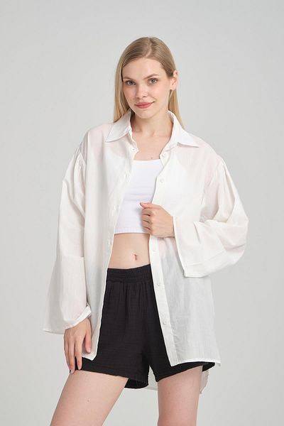 Store 100% Cotton, Stylish Oversize Shirt - Comfortable and Modern