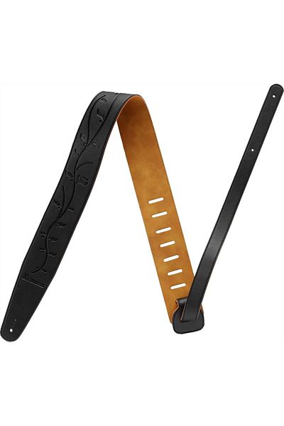 IBANEZ Gstl60-bk Συνθετικό Δερμάτινο λουράκι - Κρεμάστρα κιθάρας