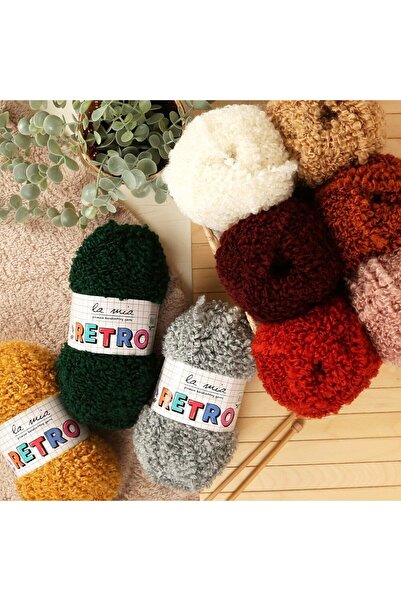 kepriva La Mia Retro Φούξια Νήμα Χειροποίητης Πλεξίματος - Lm4153