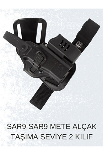 Polis Sepeti To Gun Holster Sarsılmaz SAR9-SAR9 Mete Şarjörlüklü Alçak Taşıma...