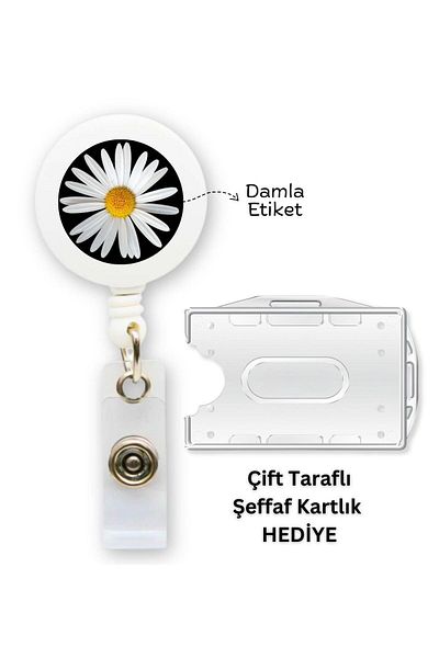 doktorbonem Suport pentru carduri Daisy Protector pentru carduri orizontală verticală
