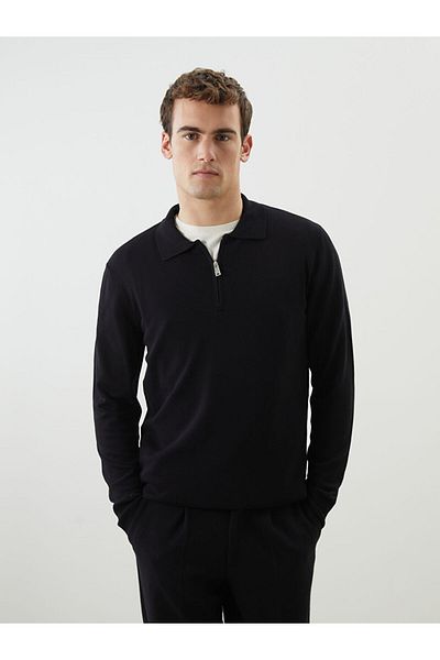 LC Waikiki Polo Neck Men's Knitwear Sweater