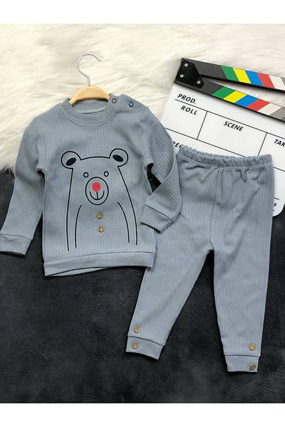 PİNPON Cotton Combed Baby Set