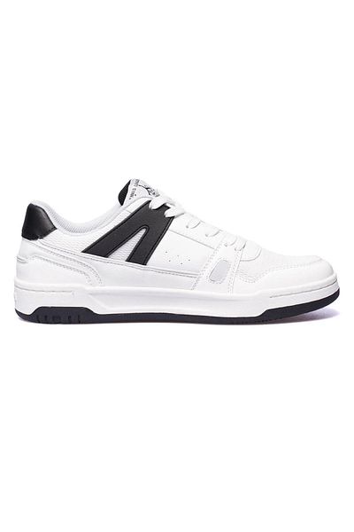 hummel Αρχείο Studio V2 Λευκό Μαύρο Ανδρικό Sneaker 900670 -9124