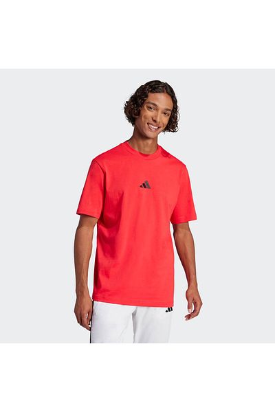 adidas M Sl Sj t White Black Men's T-Shirt Jf1095