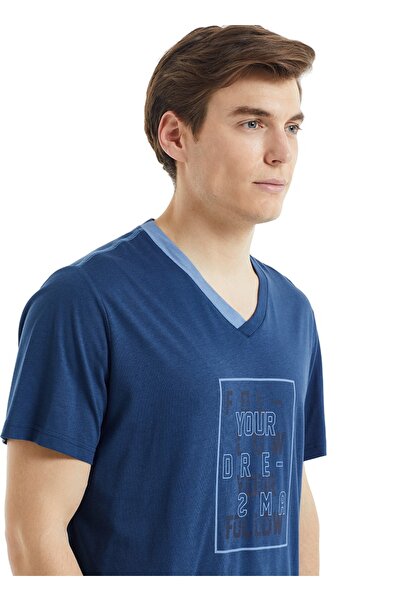 Blackspade Erkek Pijama Takımı 30827 - Mavi