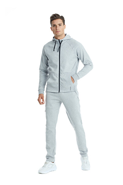 Blackspade Γκρι ανδρικό φούτερ 80000