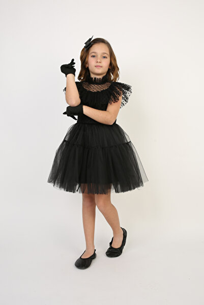 Dıgıl Kids 23 Nisan Gösteri Kıyafeti - Kız Çocuk Elbise D134