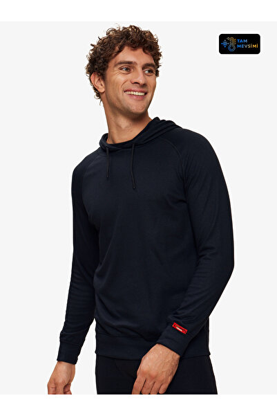 Blackspade Ανδρικό θερμικό φούτερ 2. Επίπεδο 7468 - Μαύρο