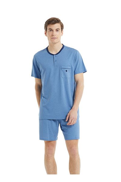 Blackspade Ανδρική πιτζάμα 30811 Μπλε