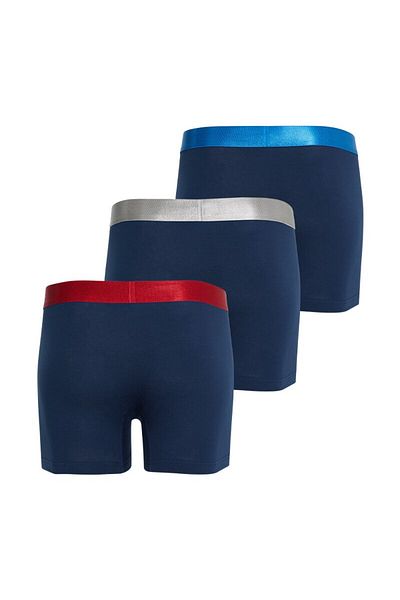 Blackspade Ανδρικά Boxers 3 Pack Modern Basics 9471 - Μπλε