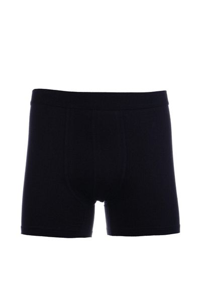 BSM Ανδρικό μπόξερ 3 τεμαχίων Lycra Cotton Strech Μαύρο