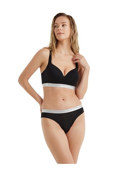 Blackspade Women's Slip Panties Silver 1620 - Black