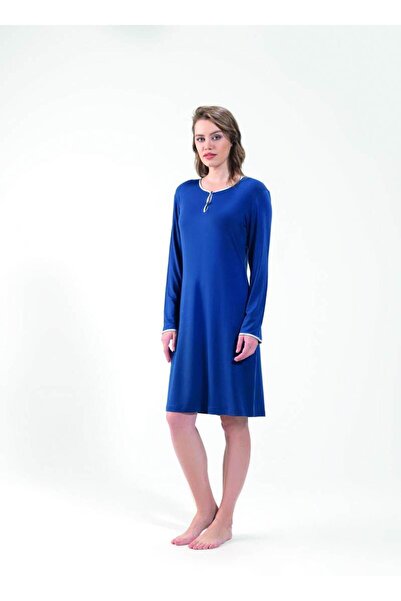 Blackspade Kadın Gecelik - 6557 - Lacivert
