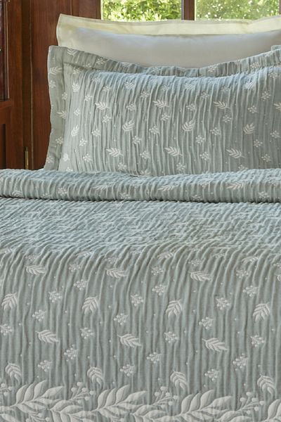 Karaca Home Sasil Mint Double Bedspread Set