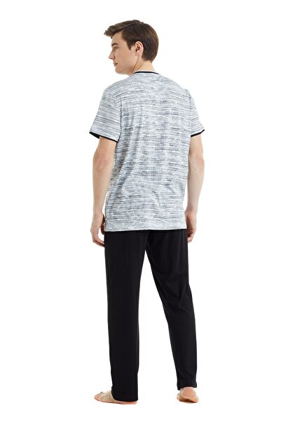 Blackspade Men's Pajama Set 30824 - Printed