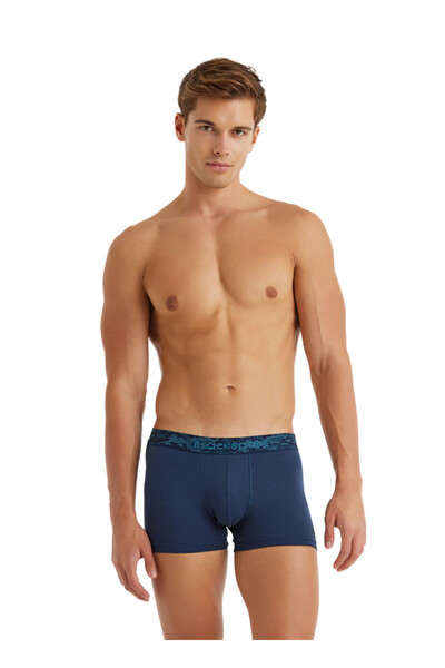 Blackspade 9556 Model Ανδρικό Navy Blue Boxer - Ύφασμα από βαμβάκι και ελαστάνη