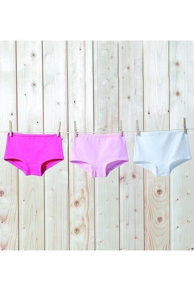 Blackspade Girl's Boxer 3 Pack 1295 - Φούξια Ροζ Λευκό