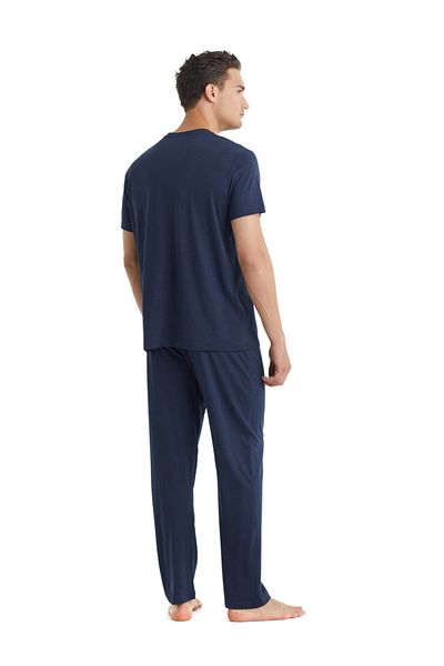 Blackspade Men's Long Pajama Set 40016