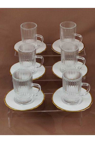 AR HOME 12 Piece Teacup Set
