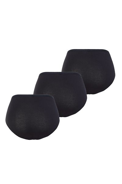 Blackspade Chiloți de damă Pachet 3 Essential 1577 - Negru