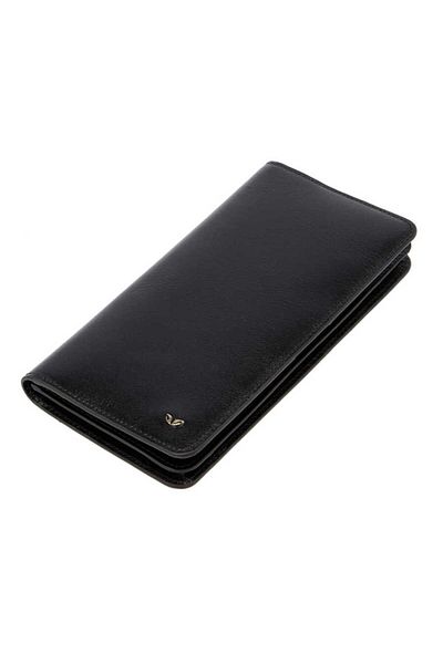 Tergan Black Genuine Leather Men's Wallet - S1Ce 00001592 -B06
