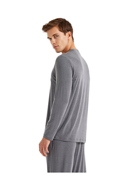 Blackspade Erkek Pijama Takımı 40636 - Gri