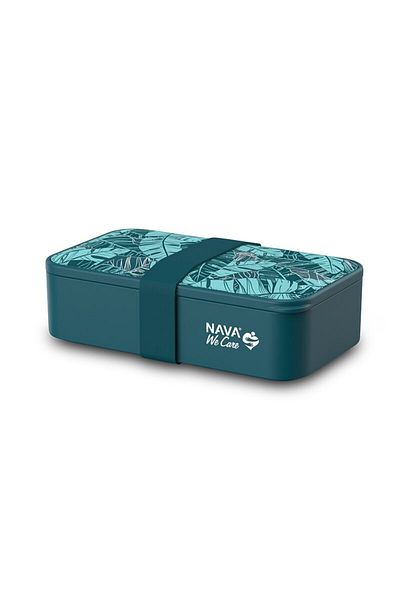 Nava Lunchbox Nava We care 650 ml albastru