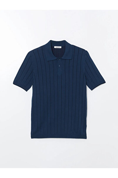 LC Waikiki LCW Vision Siyah Polo Yaka Kısa Kollu Erkek Triko Tişört
