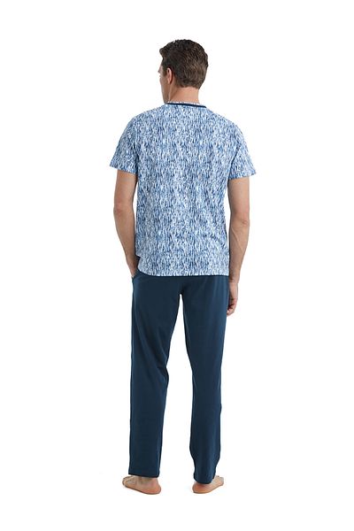Blackspade Ανδρικό Σετ Πιτζάμες 40497 - Navy Blue