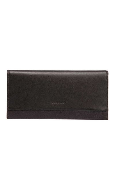 Tergan Brown Genuine Leather Women's Wallet - S1Cb 00005759 -A2E
