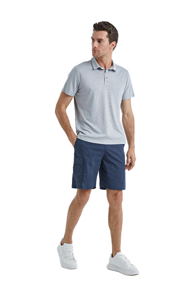 Blackspade Ανδρικό μπλουζάκι πόλο 40509 - Γκρι