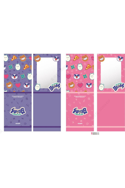 Miniso We Baby Bears Lisanslı Renkli Katlanır Masa Aynası