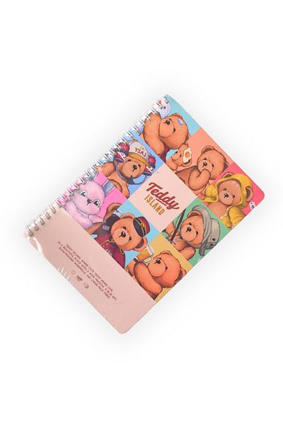 YOYOSO Caiet cu rigle A5 Teddy Island 68 coli
