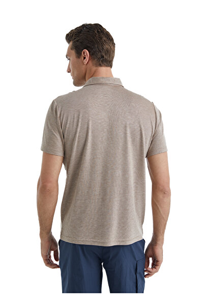 Blackspade Ανδρικό μπλουζάκι πόλο 40509 - Καφέ