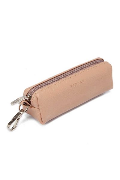 Tergan Powder Genuine Leather Unisex Keychain - S1An 00000217 -J1B