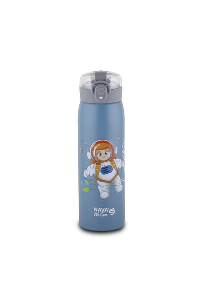 Nava Sticla termoizolanta Nava We care 500 ml albastru