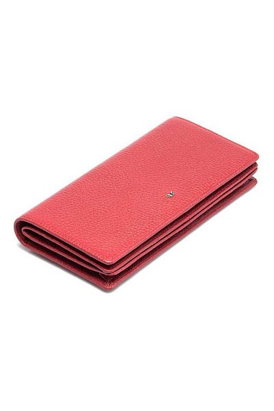 Tergan Red Leather Women's Wallet - S1Cb 00005685 -B68