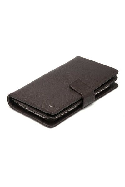 Tergan Brown Genuine Leather Women's Wallet - S1Cb 00005726 -A7P
